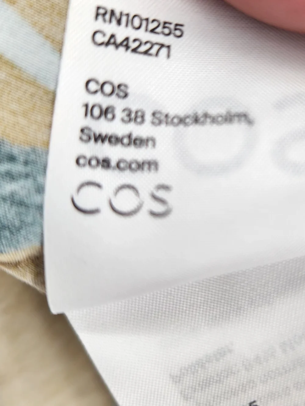 COS v neck slip maxi dress Size 10 Spring,summer Dress 100%cotton. - Picture 7 of 8